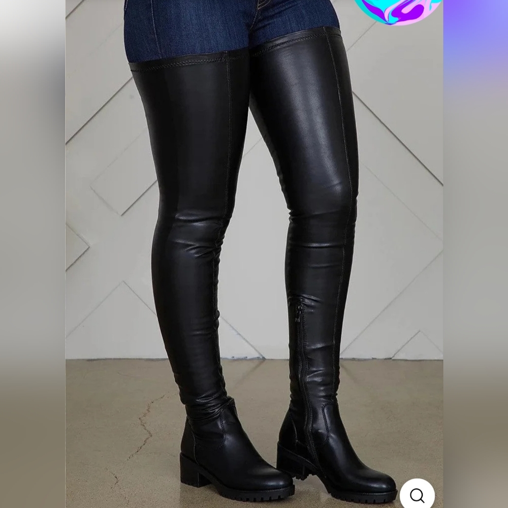 Thigh high boots